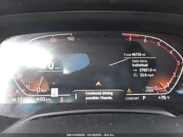 2020 BMW X6 auction photo 7