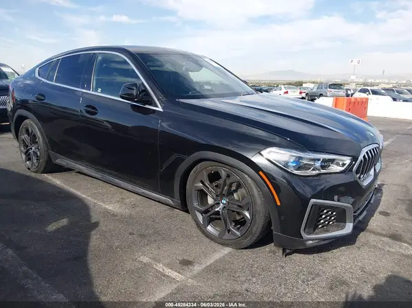 5UXCY4C0XL9C43258 VIN - 2020 BMW X6 SDRIVE40I BLACK 3.0L I-6 DI
