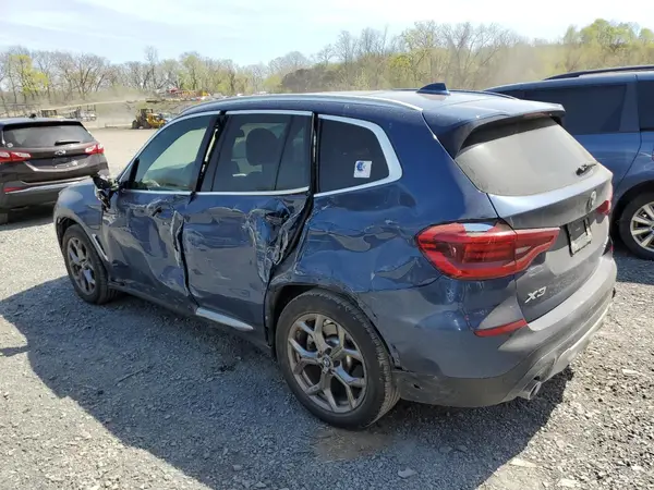 5UXTS1C03M9E02168 2021 BMW X3 - Image 2