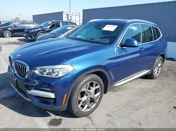 5UXTY3C00M9F93459 2021 BMW X3 - Image 2