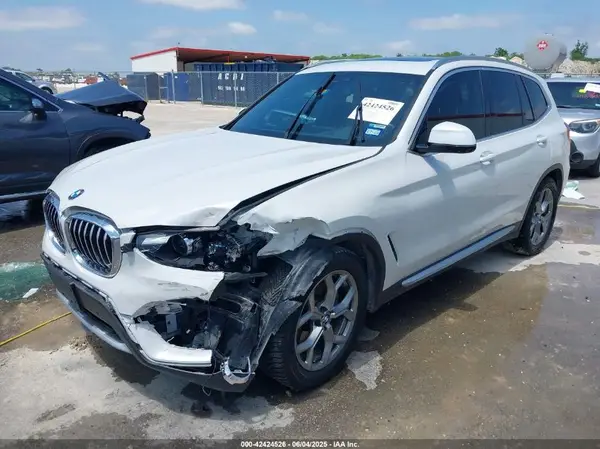 5UXTY3C09M9H84619 2021 BMW X3 - Image 2