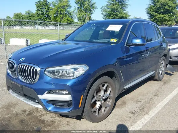 5UXTY5C04M9F21496 2021 BMW X3 - Image 2