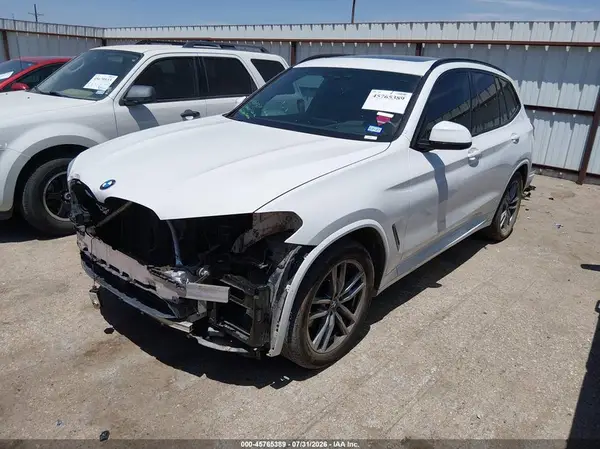 5UXTY5C05M9E63656 2021 BMW X3 - Image 2