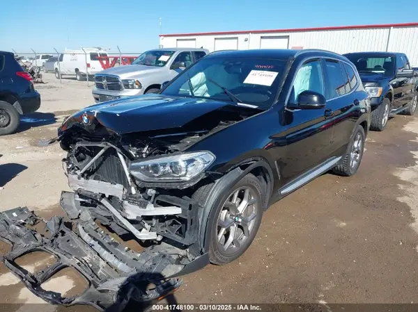 5UXTY5C06M9E77419 2021 BMW X3 - Image 2