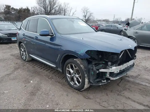 5UXTY5C07M9F66626 2021 BMW X3 - Image 1