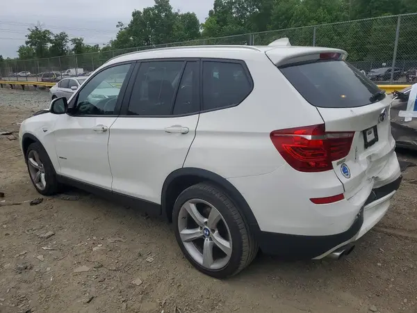 5UXWX9C34H0T24630 2017 BMW X3 - Image 2