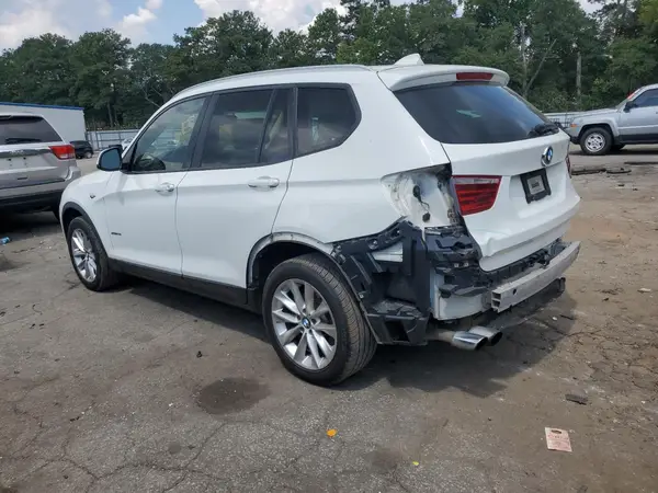 5UXWX9C34H0T25048 2017 BMW X3 - Image 2