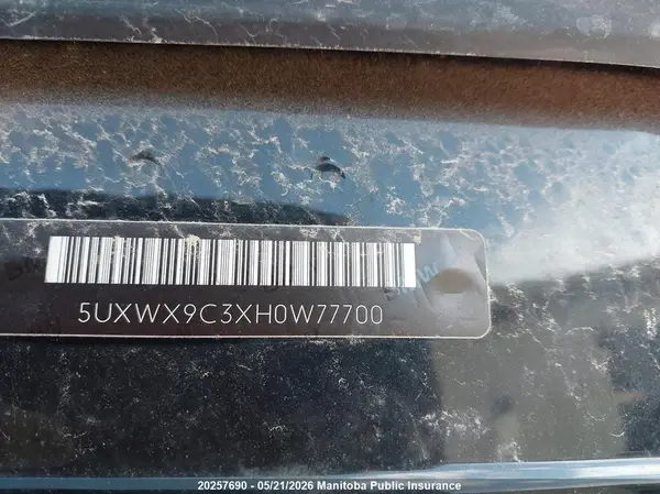 5UXWX9C3XH0W77700 2017 BMW X3 - Image 8