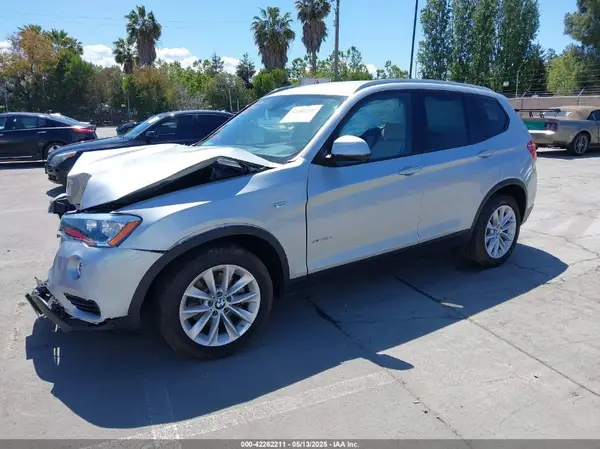 5UXWX9C59G0D89539 2016 BMW X3 - Image 2