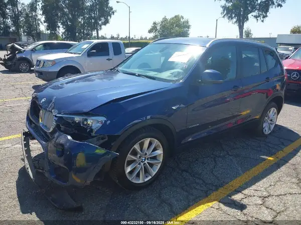 5UXWZ7C34H0V88445 2017 BMW X3 - Image 2