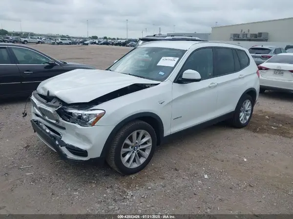 5UXWZ7C50H0U45722 2017 BMW X3 - Image 2