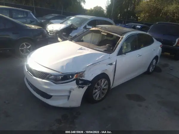 5XXGU4L33GG005735 2016 KIA OPTIMA - Image 2