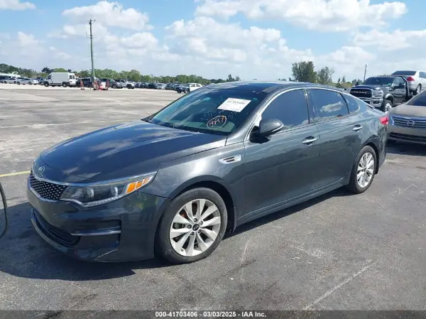 5XXGU4L33GG118830 2016 KIA OPTIMA - Image 2