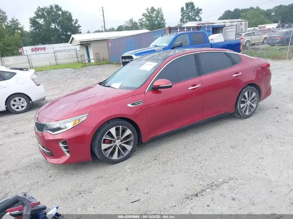 5XXGW4L20GG033803 2016 KIA OPTIMA - Image 2