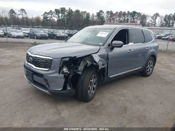 5XYP34HCXMG123526 2021 KIA TELLURIDE - Image 2