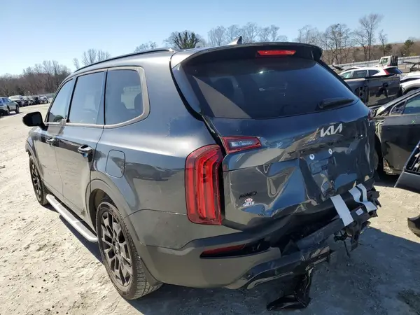 5XYP3DHC2NG204344 2022 KIA TELLURIDE - Image 2
