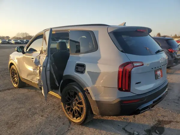 5XYP3DHC3NG323665 2022 KIA TELLURIDE - Image 2