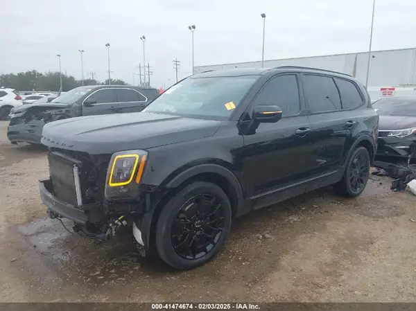 5XYP3DHC8NG225313 2022 KIA TELLURIDE - Image 2