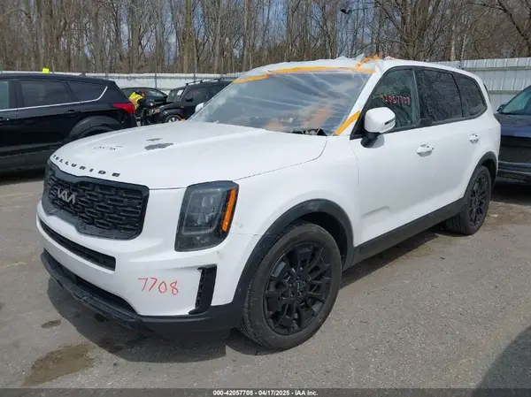 5XYP3DHC8NG225473 2022 KIA TELLURIDE - Image 2