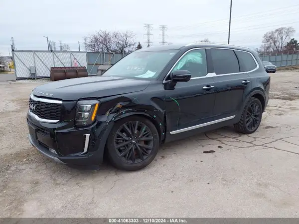 5XYP54HC1NG309693 2022 KIA TELLURIDE - Image 2
