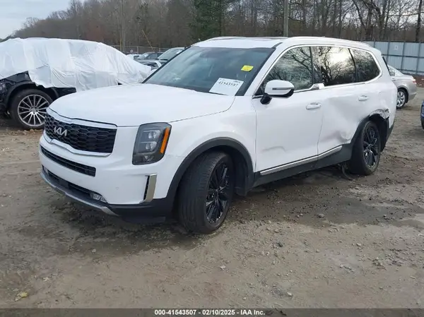 5XYP54HC2NG257653 2022 KIA TELLURIDE - Image 2