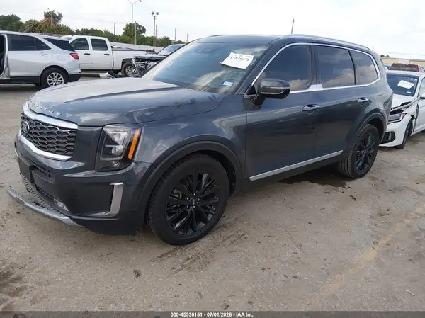 5XYP54HC3MG130392 2021 KIA TELLURIDE - Image 2