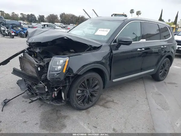5XYP54HC8MG127732 2021 KIA TELLURIDE - Image 2
