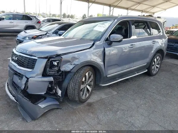 5XYP6DHC4NG205678 2022 KIA TELLURIDE - Image 2