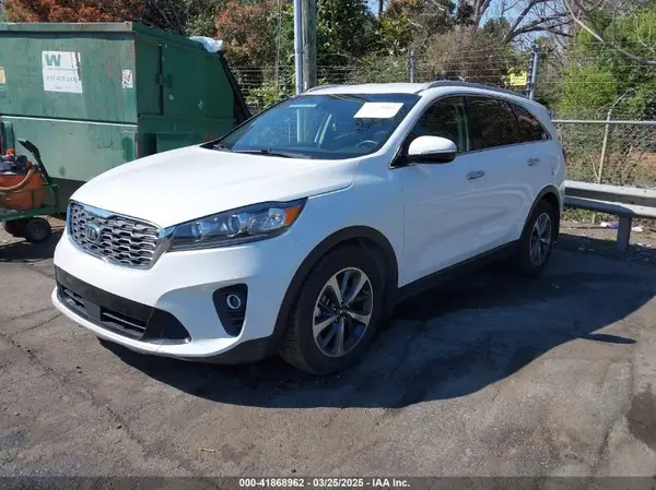 5XYPH4A52KG504426 2019 KIA SORENTO - Image 2