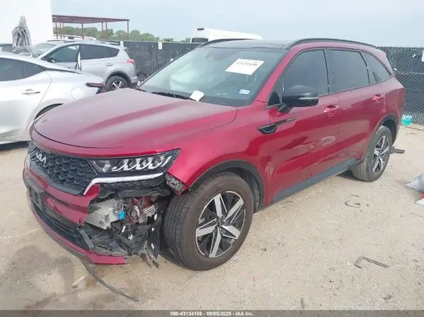 5XYRL4LC1NG145870 2022 KIA SORENTO - Image 2