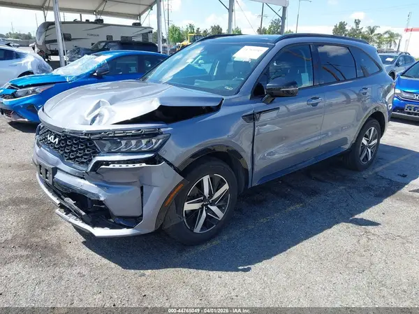 5XYRL4LC2NG161267 2022 KIA SORENTO - Image 2