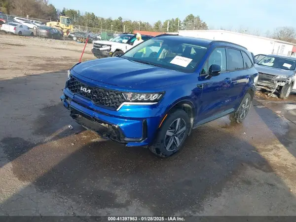 5XYRL4LC3NG143988 2022 KIA SORENTO - Image 2
