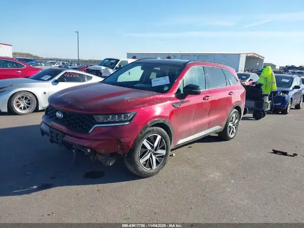 5XYRL4LC8MG004695 2021 KIA SORENTO - Image 2