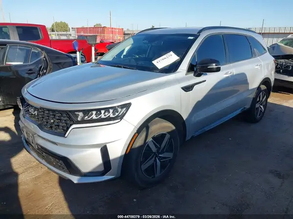 5XYRL4LC8NG084114 2022 KIA SORENTO - Image 2