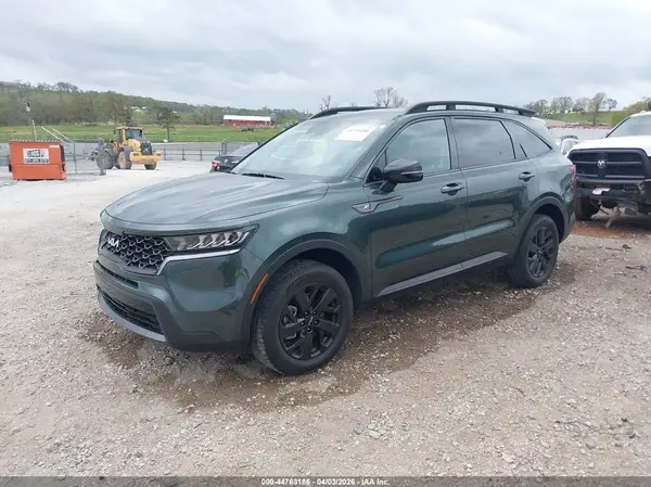 5XYRLDLC3NG118668 2022 KIA SORENTO - Image 2