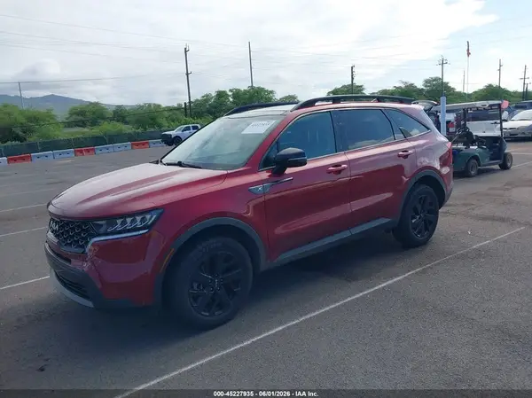 5XYRLDLC4NG140937 2022 KIA SORENTO - Image 2