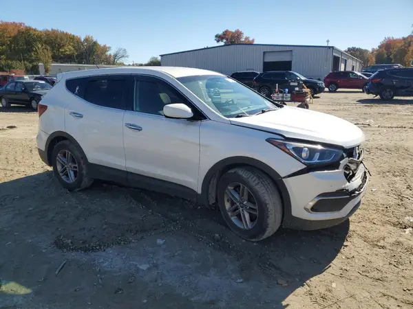 2018 HYUNDAI SANTA FE COPART lot 91171435 auction photo 4