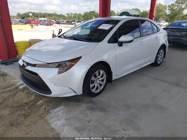 5YFB4MDE2TP389891 2026 TOYOTA COROLLA - Image 2