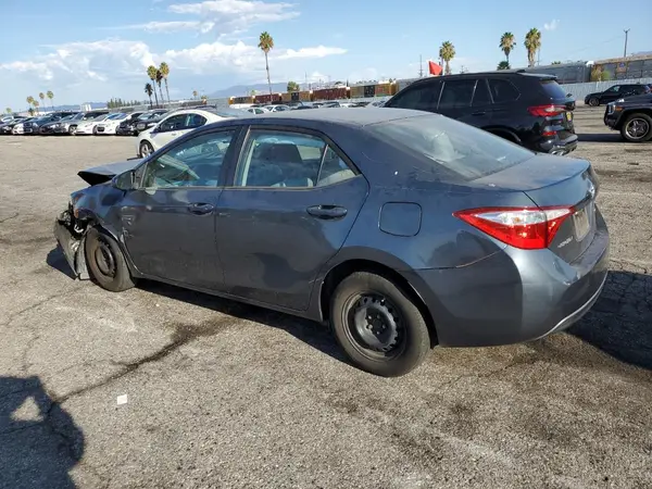 5YFBURHE0GP429253 2016 TOYOTA COROLLA - Image 2