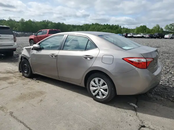5YFBURHE2GP376751 2016 TOYOTA COROLLA - Image 2