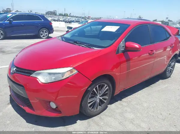 5YFBURHE2GP377186 2016 TOYOTA COROLLA - Image 2