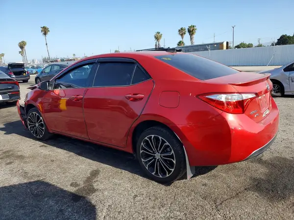 5YFBURHE2GP384140 2016 TOYOTA COROLLA - Image 2