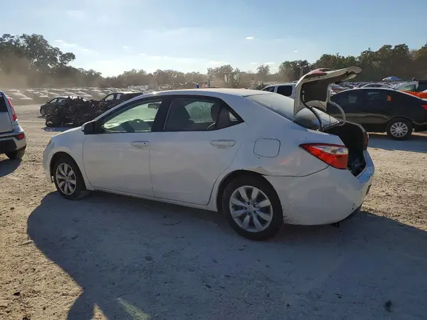5YFBURHE2GP508617 2016 TOYOTA COROLLA - Image 2
