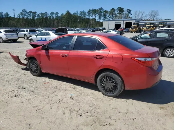 5YFBURHE2GP548938 2016 TOYOTA COROLLA - Image 2