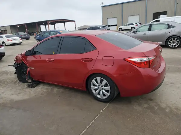 5YFBURHE4GP414822 2016 TOYOTA COROLLA - Image 2