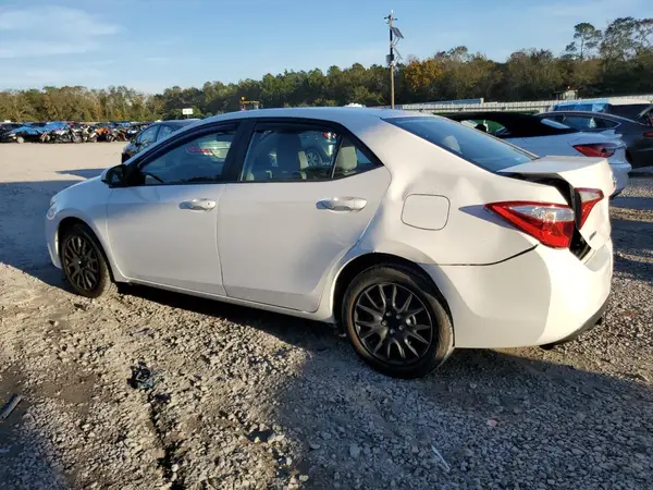 5YFBURHE5GP391129 2016 TOYOTA COROLLA - Image 2