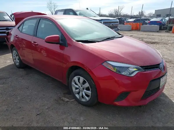 5YFBURHE5GP536606 2016 TOYOTA COROLLA - Image 1