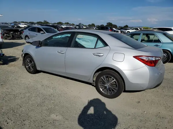 5YFBURHE6GP396839 2016 TOYOTA COROLLA - Image 2