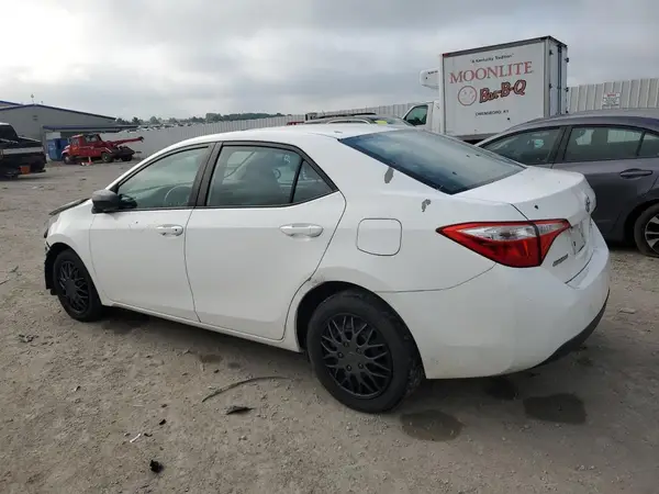 5YFBURHE6GP445912 2016 TOYOTA COROLLA - Image 2