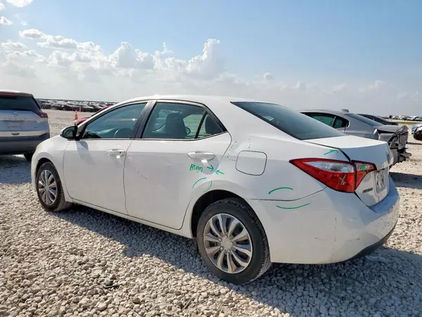 5YFBURHE6GP514484 2016 TOYOTA COROLLA - Image 2
